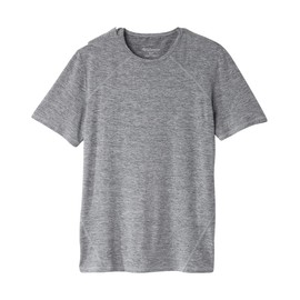 Men’s Open-Back Adaptive Active T-Shirt - Heather Grey MED
