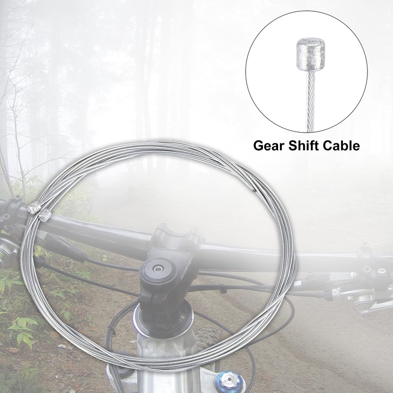 X AUTOHAUX 2m Bicycle Shifter Cable Housing Derailleur Cable Hose
