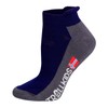 Trollkids Children's Low Hiking Socks Trekking Socks, Navy/Orange