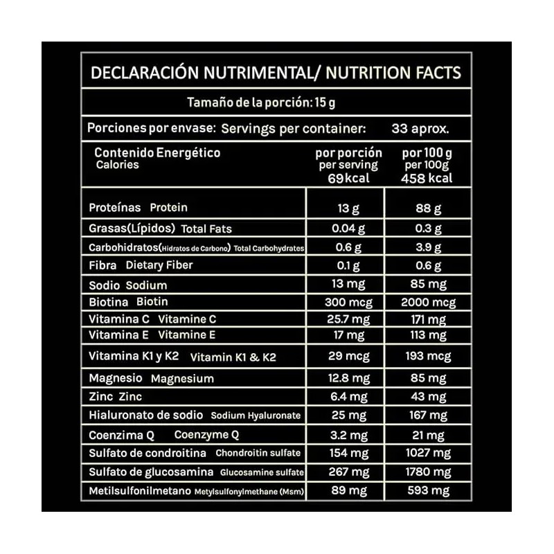 Colágeno Hidrolizado Guinart 500g Vitaminas Minerales Frutos Rojos