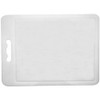 Fackelmann Chopping Board, Kitchen Helper, Cutting Board, Plastic, 34x25x0.5cm, White