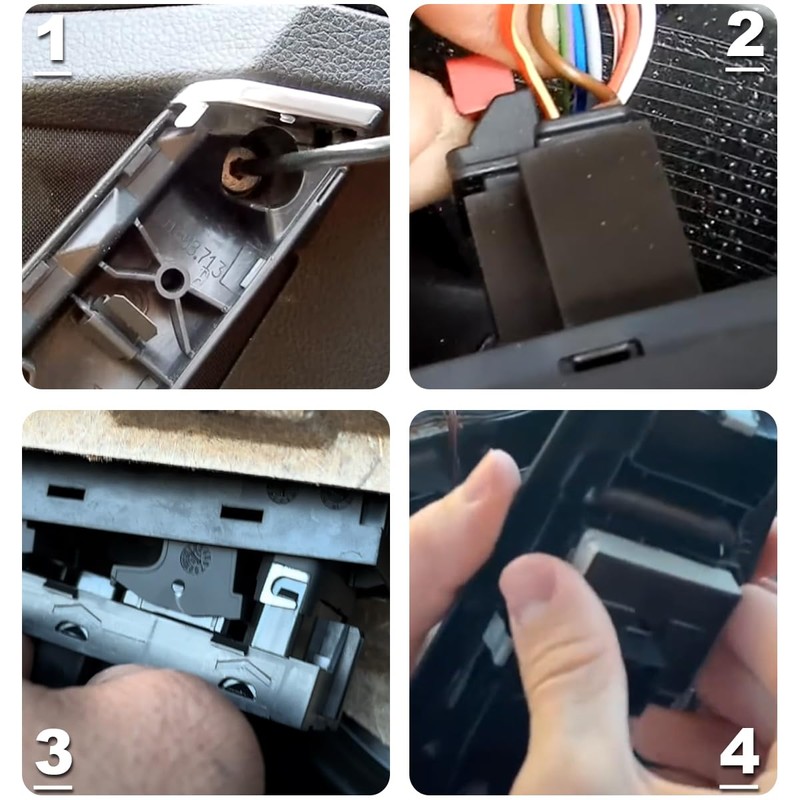 ZAMDOE 5G0959858D Right Electric Window Switch for VW Golf VII