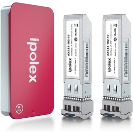 10G LR SFP+ to LC Single Mode Transceiver for Cisco SFP-10G-LR, 10GBase-LR Fiber Module for Cisco, Meraki MA-SFP-10GB-LR, Ubiquiti UF-SM-10G, Mikrotik, Fortinet, Netgear (SMF, 1310nm, 10km) 2 Pack