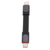 USB 4.0 Cable Fast Charging 40Gbps Flat Short PD60W Type