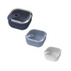 Rotho Ela Set of 3 Food Storage Containers ELA, Plastic