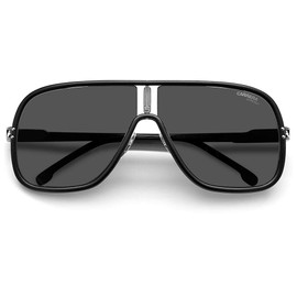 Carrera Unisex Sunglasses, Matte Black/Grey