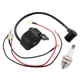 MCHNIC Ignition Coil with Spark Plug for STIHL 021 023 025 MS210 MS230 MS250 Chainsaw FS160 FS180 FS220 FR220 FS280 FS290 Brush Cutter Replaces 0000 400 1306