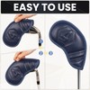 Magnetic Golf Iron Covers Set 10 Pcs Golf Iron Headcovers