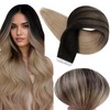 Shine Extensiones de Cabello Remy Cinta de Cabello Humano Real