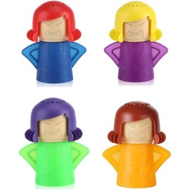 Microwave Cleaner Easily Crud in Minutes .Steam Cleans with Vinegar and Water for Kitchen Gifts (Color Random)