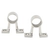 2Pcs Marine Boat Hand Rail Fitting Center Support Bracket Stanchion