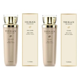 코리아나 (A) [Coreana] The Black Premier Wrinkle/Elasticity Skin Care 8 Types [35857122] / (아)[코리아나] 더 블랙 프리미어 주름/탄력 스킨케어 8종[35857122]