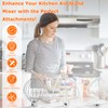 Stand Mixer Attachments 3-Piece Kit -Replace for Kitche.n aid Accessories
