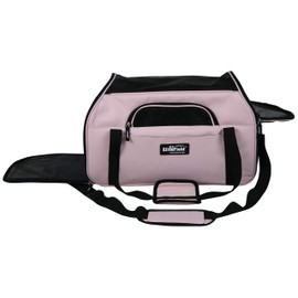 EliteField Soft Sided Pet Carrier (3 Year Warranty, Airline Approved), Multiple Sizes and Colors Available (Medium: 17" L x 9" W x 12" H, Pink)