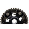 VMS RACING Adjustable Fang CAM GEAR in BLACK Anodized Machined