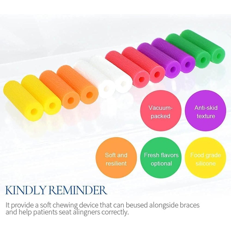 3PCS Orthodontic Chewables Orthodontic Chewables, Orthodontic Chews for Tray Retainers,