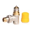 Danfoss Valve housing RA-UN 10 R 3/8, corner, matt nickel-plated 013G3001