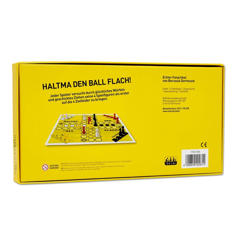 Borussia Dortmund BVB Game: Hold the Ball Flat One Size