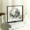 TOI Moon Acrylic Puzzle with Frame for Home Decoration, Clear