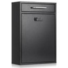 xydled Wall Mount Mailboxes with Combination Lock, Wall Mail Box