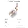 Sparkly Diamond AirPods Pro 1&2 Generation Case with Keychain, Shockproof
