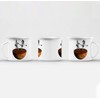 Fabulous Emaillierter Metallbecher 284ml Fish Fighters Fisch Boxen Collage Kunst