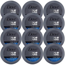 Dove Men+Care Ultra Hydra - Loción en crema, cuidado avanzado de la piel 3 en 1 para hombres, crema facial, loción de manos y cuerpo para piel seca, 2