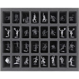 Feldherr FS050A009 Foam Insert Compatible with Blood Bowl - 32 Compartments