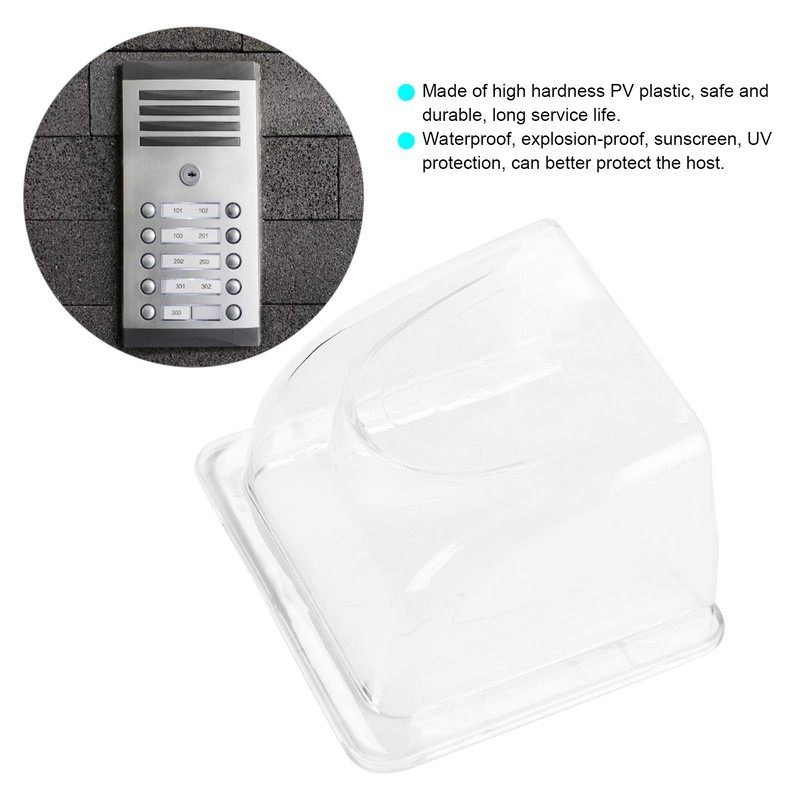 Rain Cover for Door Access Control, Plastic Waterproof Shell for