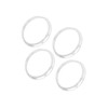 Motoforti 4pcs 72.6 to 66.6 mm Aluminium Alloy Car Hub