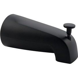 Master Plumber 197CMB, Diverter Tub Spout 1/2" NOM Slip On, Matte Black