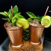 NKlaus 2 x 155 g copper cups pure copper (100%)