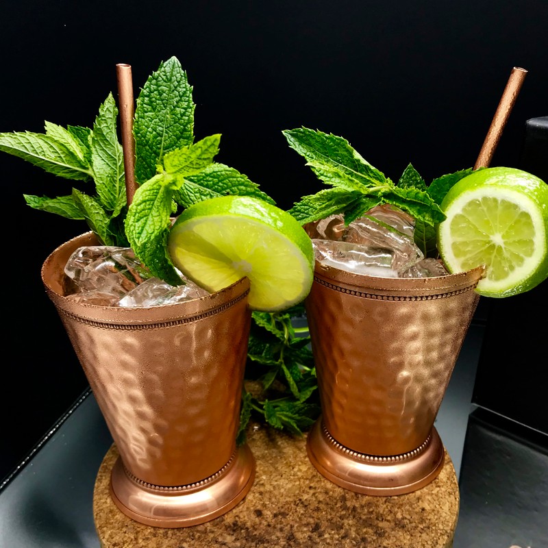 NKlaus 2 x 155 g copper cups pure copper (100%)