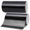 12 inch Duct Tape Extra Wide, 2 Rolls Black Duct