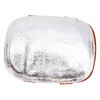 Heat Shield Split Cowhide Leather Aluminized Back Welding Hand Pad