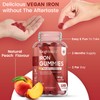 Iron Gummies 14mg – 120 Vegan Ferrous Fumarate Gummies(2 Months