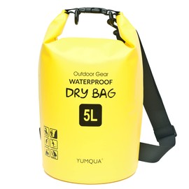 YUMQUA Floating Dry Bag Waterproof Backpack 5L/10L/20L/30L/40L, Marine Roll Top Waterproof Bag for Boating, Kayaking, Swimming, Hiking, Camping, Rafting, Fishing