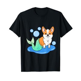 Corgi Mermaid Corgi Owner Gift T-Shirt