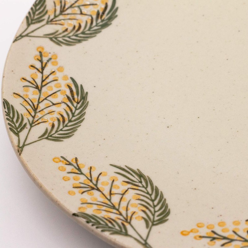 24to3 Nishitomi 478120 Hasami Pottery, Isayama Pottery, 7 Inch Plate,