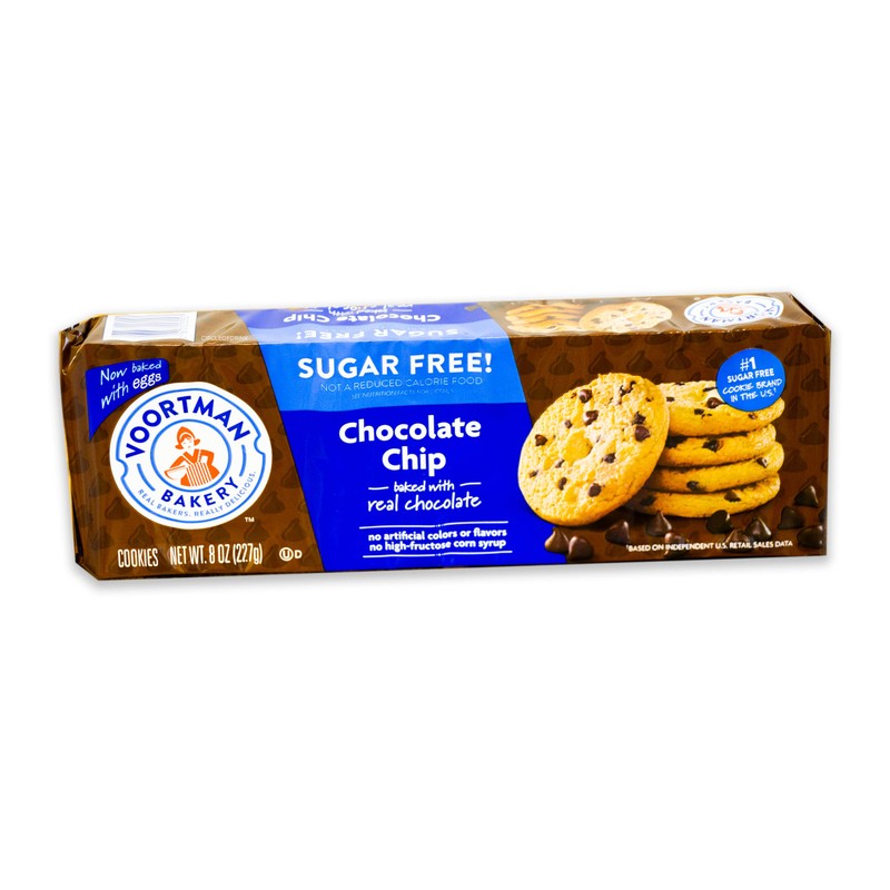 Voortman Sugar Free Cookies - Variety Pack - Chocolate Chip