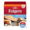 Folgers Vanilla Biscotti Coffee K-cups, 30 Count, 270g/9.5 oz. Box