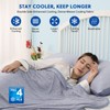 HOMFINE Cooling Blankets for Hot Sleepers - Summer Blanket Thin