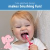 Dr. Brown's Infant-to-Toddler Toothbrush, Elephant, Pink, 0-3 Years