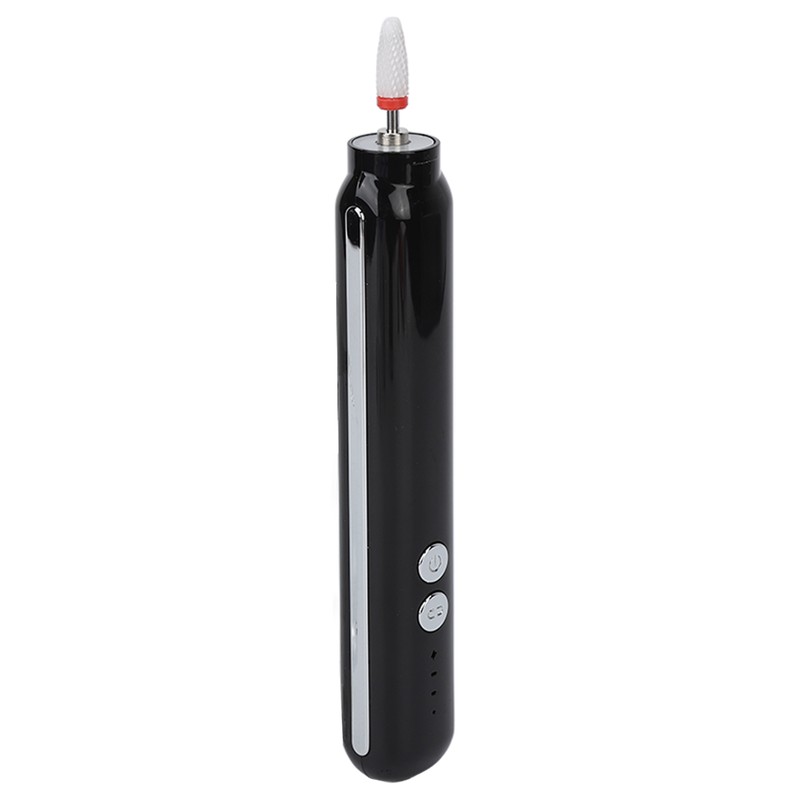 Nail Drill Machine USB Charging 3 Speeds Portable Electric Nail