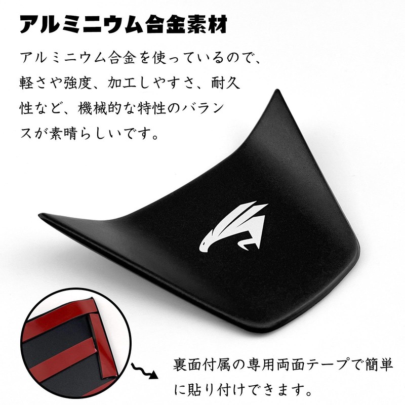 Decoyocar Harrier 80 Series Steering Cover, Matte Black, Steering Panel,