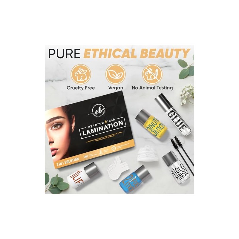 Elevate The Beauty Kit de Laminación de Cejas | Kit