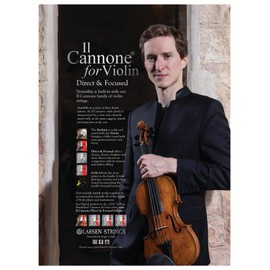 LARSEN STRINGS violin strings Il CANNONE D Soloist Direct&Focused