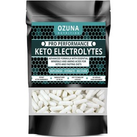 Pro Performance Keto Electrolytes Supplement with Amino Acids - Rapid Rehydration & Recovery Formula - Electrolyte Hydration Supplements with Salt, Magnesium, Calcium, Potassium - 60 Capsules