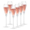 BERKWARE Premium Champagne Flutes - Crystal Tulip Champagne Glasses -