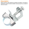 uxcell 10Pcs Conduit Hanger with Beam Clamp Fit for 1"(25mm)